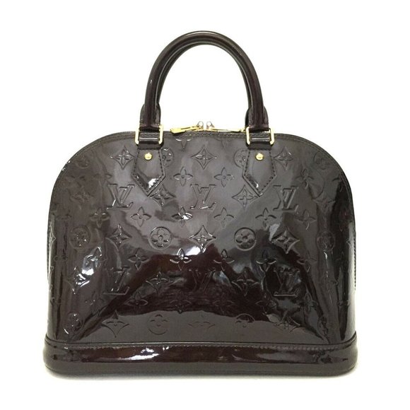 Authentic Louis Vuitton Monogram Vernis Alma PM - Picture 4 of 15